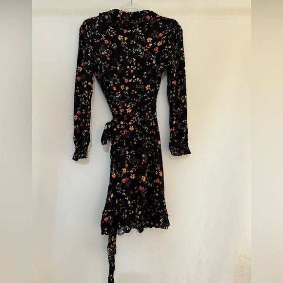 Maje Floral wrap dress - Picture 2 of 6
